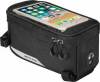  -    Wozinsky Bike Front Storage Bag Bicycle Frame Phone Case 6,5 inch max 1L black (WBB6BK)